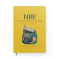 Thumbnail for Borg El Arab Airport (HBE) design on yellow notebook