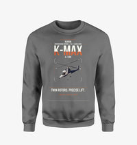Thumbnail for Kaman K-1200 K-MAX design on gray sweatshirt