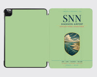 Thumbnail for Shannon Airport (SNN) design on light green ipad tablet case