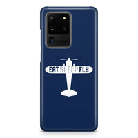 Thumbnail for Eat Sleep Fly & Propeller Samsung Case - view 3
