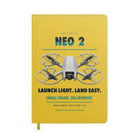 Thumbnail for DJI Neo 2 design on yellow notebook