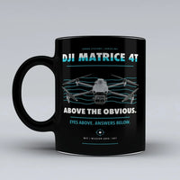 Thumbnail for Matrice 4T Mug design on black dji