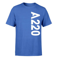 Thumbnail for Airbus A220 Side Text aviation t-shirt