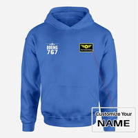 Thumbnail for Customisable Boeing 767 Hoodie - view 3