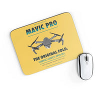 Thumbnail for DJI Mavic Pro design on yellow rectangle mouse pad
