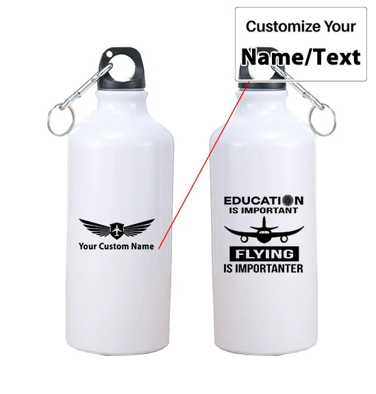 Customisable Flying is Importanter Thermos - view 3