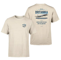 Thumbnail for Bristol Britannia 312 design on beige t shirt