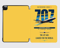 Thumbnail for Boeing 707-320C design on yellow ipad tablet case