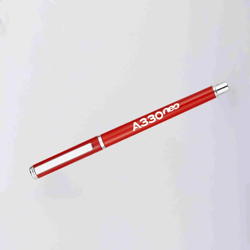 A330neo & Text ballpen - red