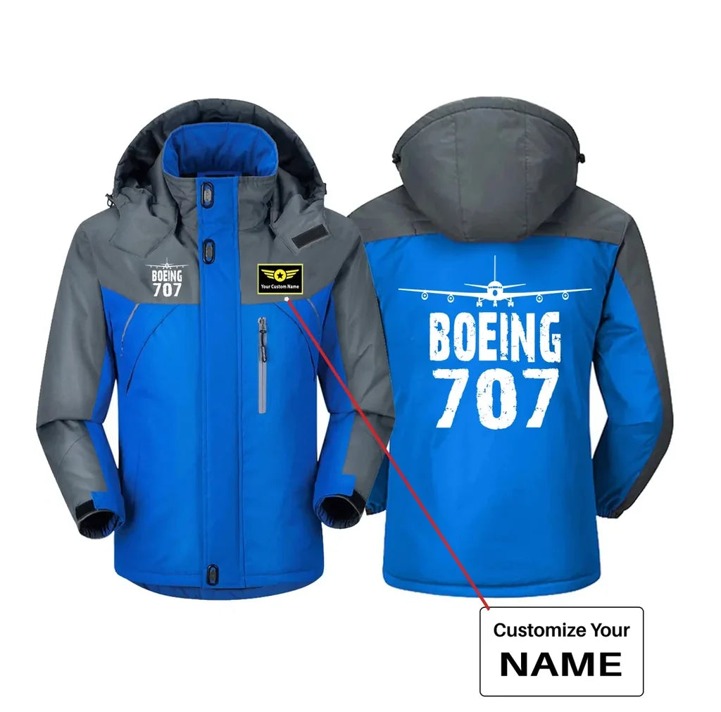 Customisable Boeing 707 Winter Jacket - view 3