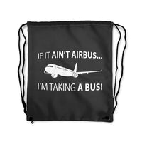 Thumbnail for If It Ain't Airbus Drawstring Bag - view 3