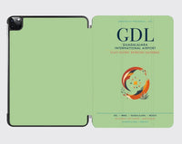 Thumbnail for Guadalajara International Airport (GDL) design on light green ipad tablet case