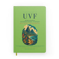 Thumbnail for Hewanorra International Airport (UVF) design on light green notebook