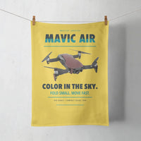 Thumbnail for DJI Mavic Air design on yellow towel