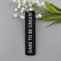 Thumbnail for DARE TO BE GREAT Key Chain - view 3