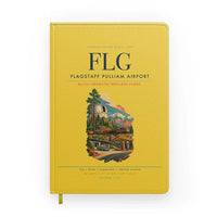 Thumbnail for Flagstaff Pulliam Airport (FLG) design on yellow notebook