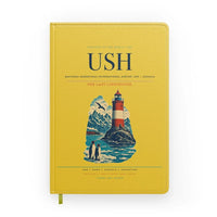 Thumbnail for Malvinas Argentinas International Airport (USH) design on yellow notebook