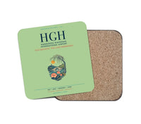 Thumbnail for Hangzhou Xiaoshan International Airport (HGH) design on light green 1 piece coaster