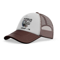 Thumbnail for Airbus A320neo & Leap 1A Engine trucker cap - brown