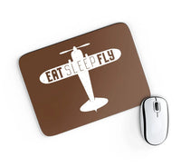 Thumbnail for Eat Sleep Fly & Propeller Mouse Pad - view 3