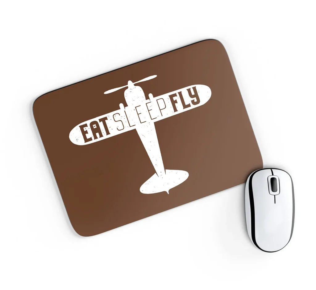 Eat Sleep Fly & Propeller Mouse Pad - view 3