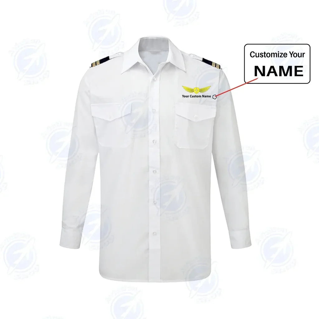 Customisable Pilot Epaulettes Shirt - view 3