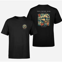Thumbnail for VINTAGE G4073 - The Empire Mail - Double-Side T-Shirt design on black double side t shirt