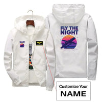 Thumbnail for Customisable Fly The Night Windbreaker - view 3