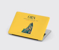 Thumbnail for Ahmed Ben Bella Airport (ORN) design on yellow MacBook case