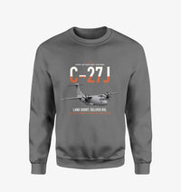 Thumbnail for C-27J Spartan design on gray sweatshirt