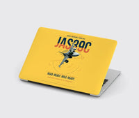 Thumbnail for Saab JAS 39C Gripen design on yellow MacBook case