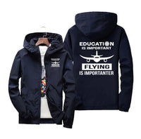 Thumbnail for Flying is Importanter Windbreaker - view 3