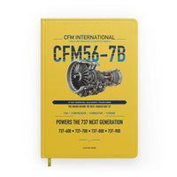 Thumbnail for CFM56-7B design on yellow notebook