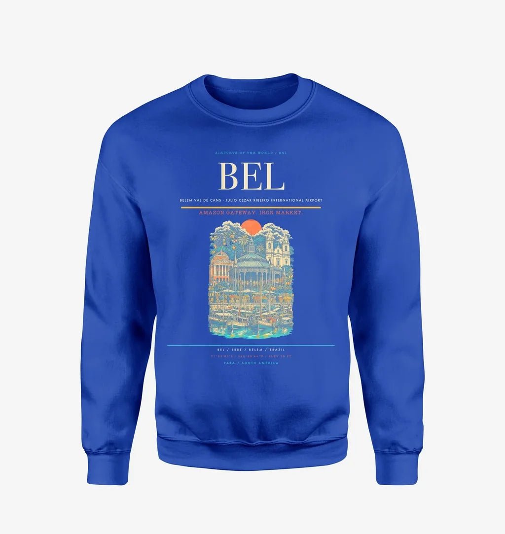 Belem Val de Cans - Julio Cezar Ribeiro International Airport BEL Sweatshirt - Blue