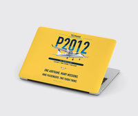 Thumbnail for Tecnam P2012 Traveller design on yellow MacBook case
