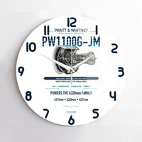 Thumbnail for PW1100G-JM design on white no frame wall clock