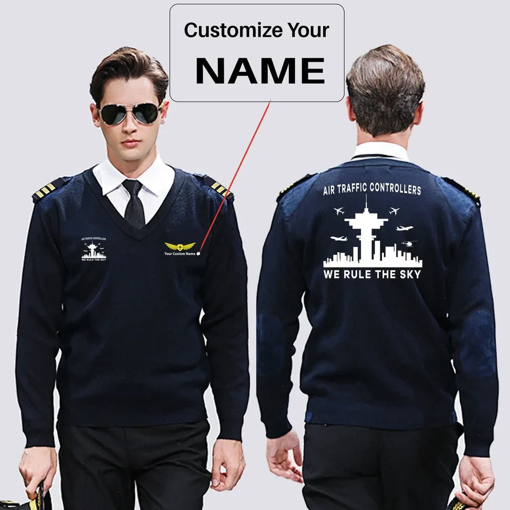Customisable Air Traffic Controllers - We Sweater - view 3