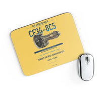 Thumbnail for CF34-8C5 design on yellow rectangle mouse pad