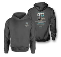 Thumbnail for GE9X design on dark gray hoodie