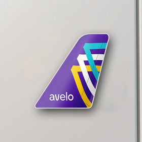 Avelo Airlines Tail Magnets