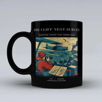 Thumbnail for VINTAGE G4363 - The Cliff Nest Survey - Ceramic Mug design on black