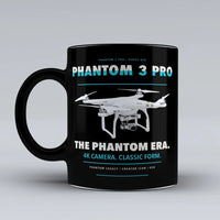 Thumbnail for Phantom 3 Professional Mug design on black dji