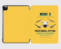 Thumbnail for DJI Mini 3 design on yellow ipad tablet case