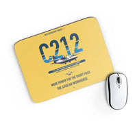 Thumbnail for CASA C-212-200 Aviocar design on yellow rectangle mouse pad