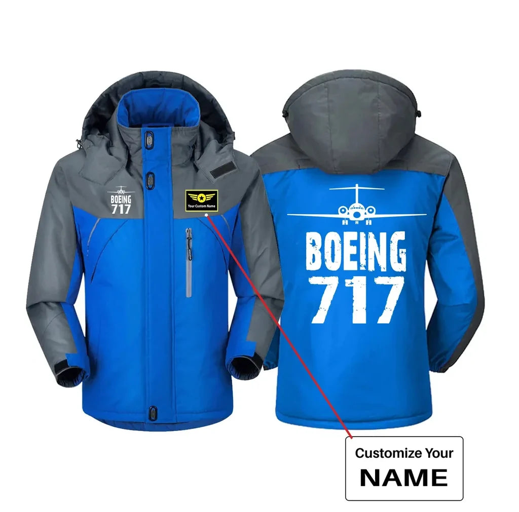 Customisable Boeing 717 Winter Jacket - view 3