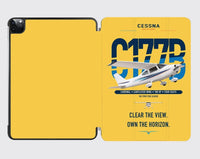 Thumbnail for Cessna 177B Cardinal design on yellow ipad tablet case