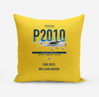 Thumbnail for Tecnam P2010 design on yellow pillow