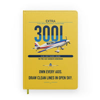 Thumbnail for Extra 300L design on yellow notebook