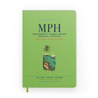 Thumbnail for Godofredo P. Ramos Airport Boracay Caticlan (MPH) design on light green notebook