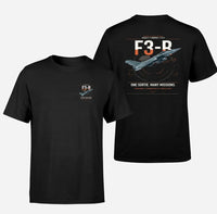 Thumbnail for Dassault Rafale C — F3-R standard design on black t-shirt, double-side print